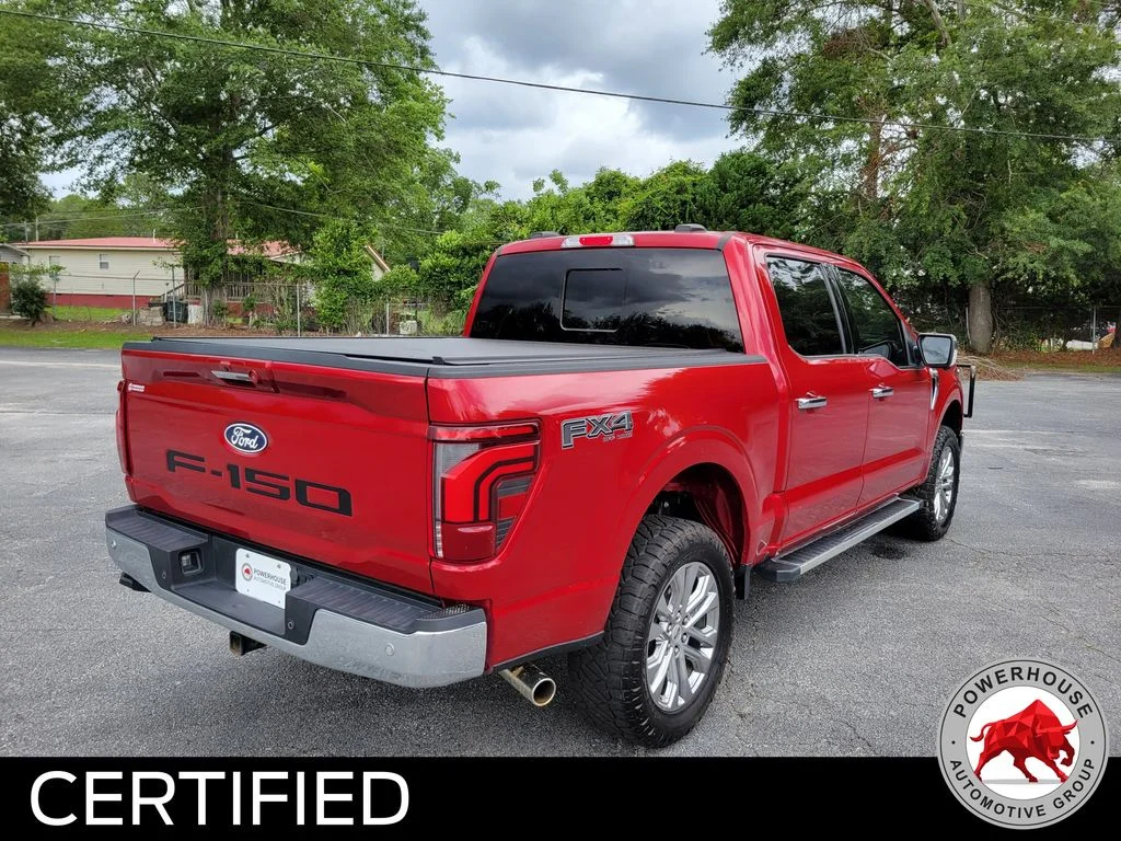 Used 2024 Red Ford Lariat image 5