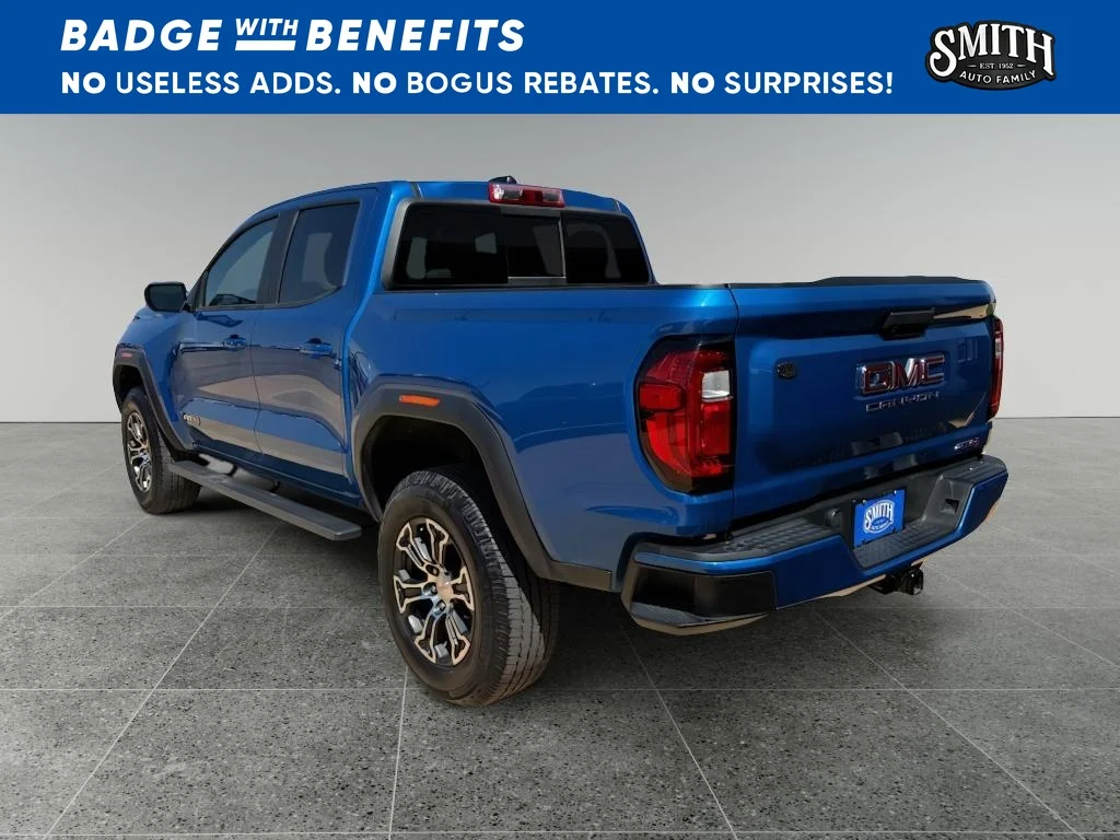 Used 2023 Dynamic Blue Metallic GMC 4WD AT4 image 7