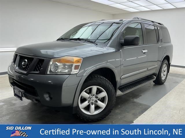 Gray (Gun Metallic) 2015 Nissan Armada SUV / Crossover Four-Wheel Drive Automatic