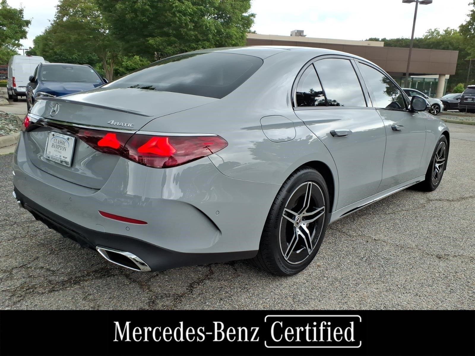 Certified Used 2026 MANUFAKTUR Alpine Grey Mercedes-Benz E 350 image 6