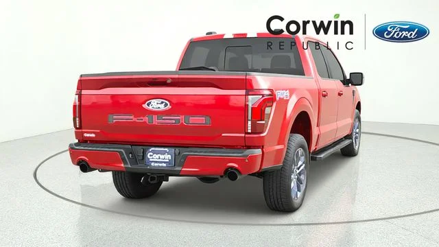 Certified Used 2025 Red Metallic Ford Lariat image 7
