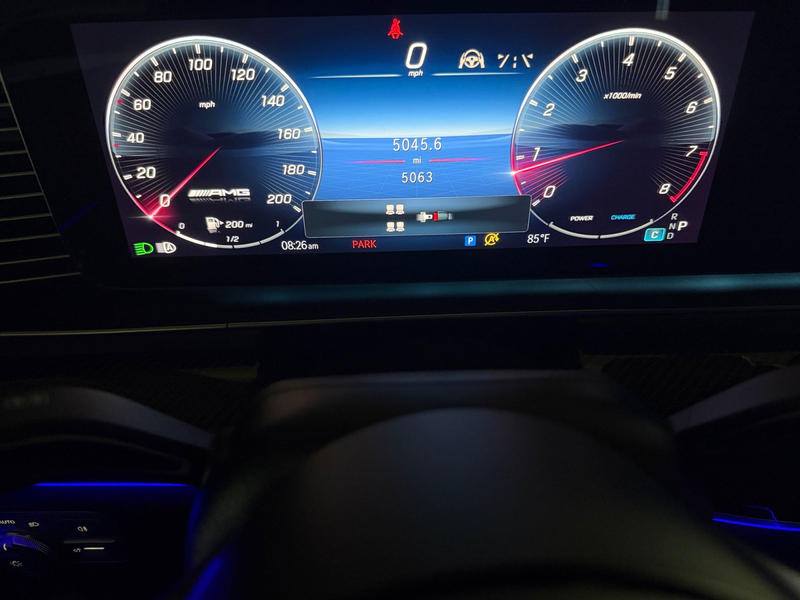 Used 2025 Obsidian Black Metallic Mercedes-Benz AMG® GLS 63 image 16