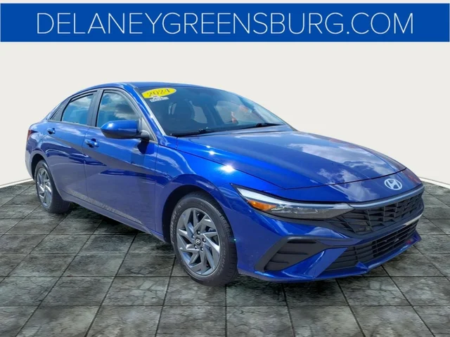 2024 Hyundai ELANTRA Hybrid Blue