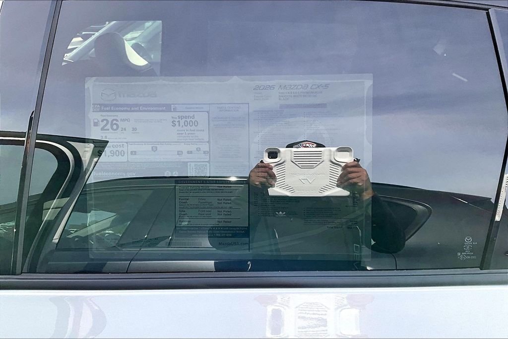 New 2026 Rhodium White Metallic Mazda 2.5 S Premium Plus AWD image 13