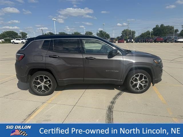 Used 2024 Baltic Gray Metallic Clearcoat Jeep Limited image 3