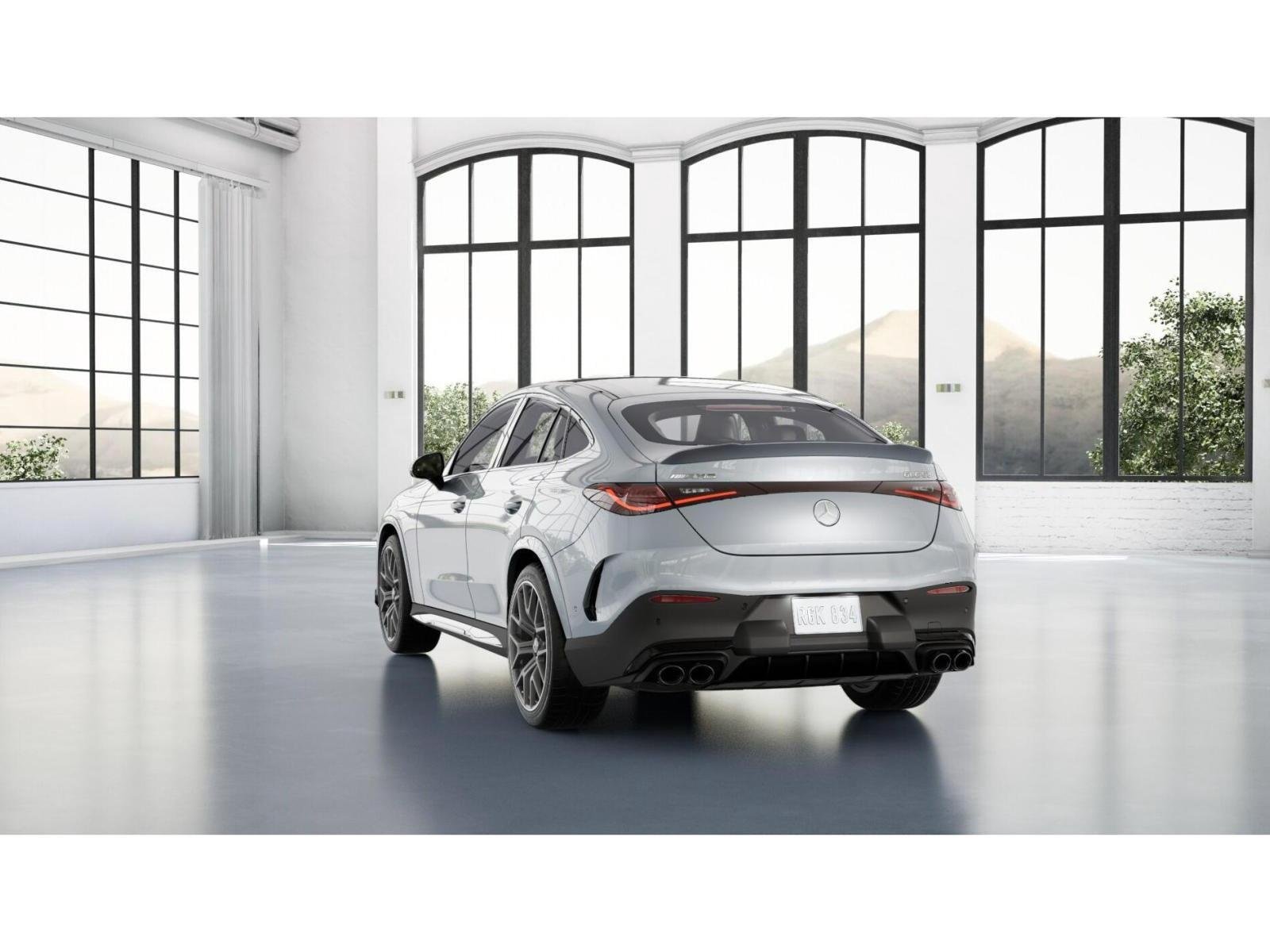 New 2027 Cirrus Silver Metallic Mercedes-Benz AMG® GLC 53 4MATIC+ Coupe image 26