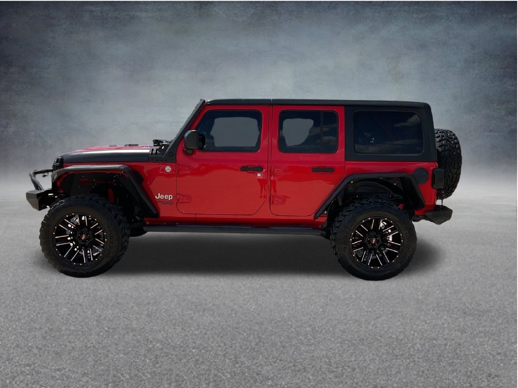 Used 2019 Red Jeep Unlimited Sport S image 4