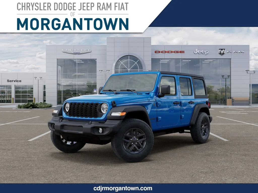 New 2026 Hydro Blue Pearl-Coat Exterior Paint Jeep Sport S image 1