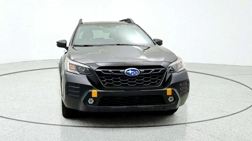 Used 2023 Crystal Black Silica Subaru Wilderness CVT w/ Power Moonroof, 11.6