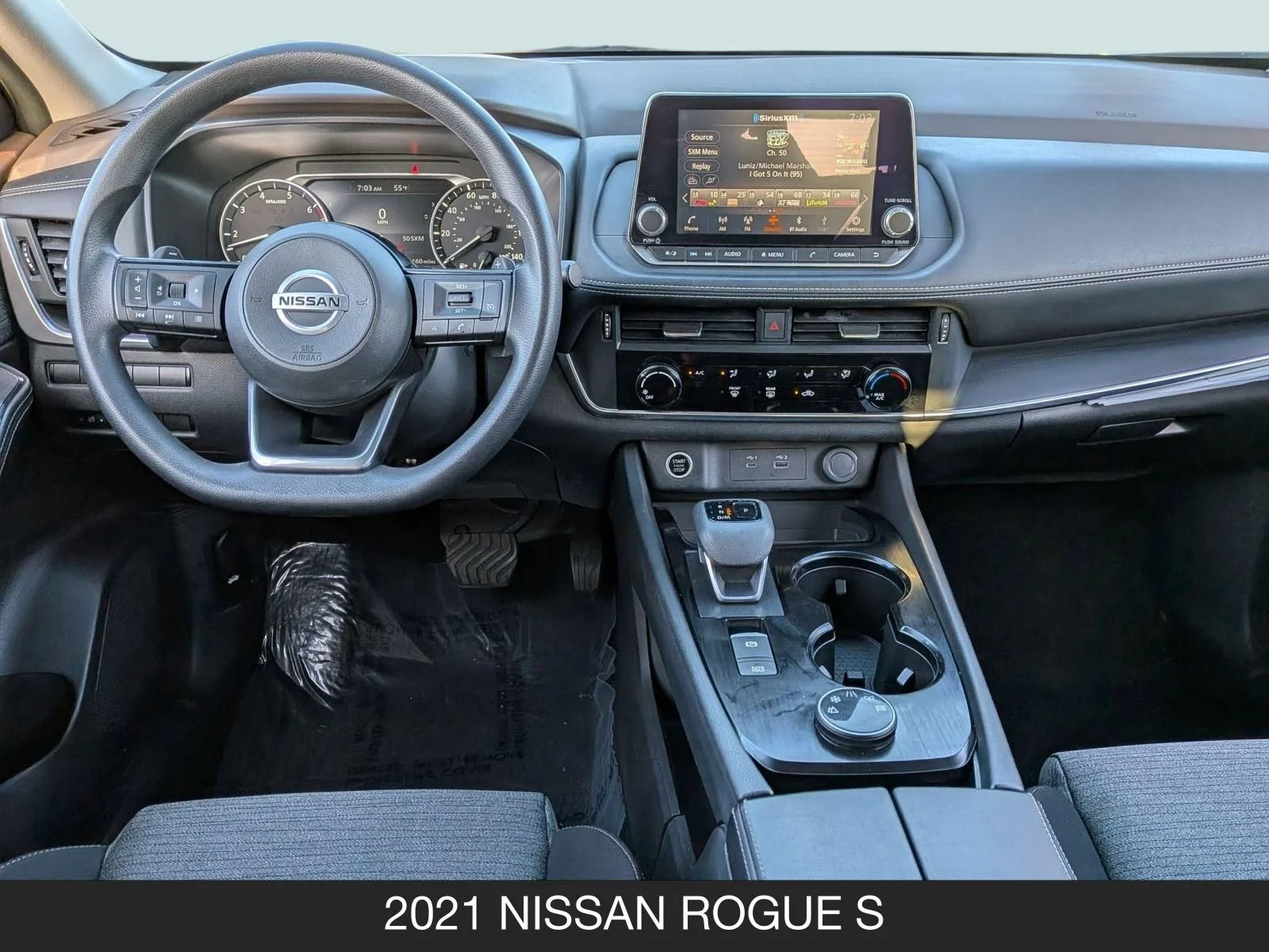 Used 2021 Gun Metallic Nissan S image 13