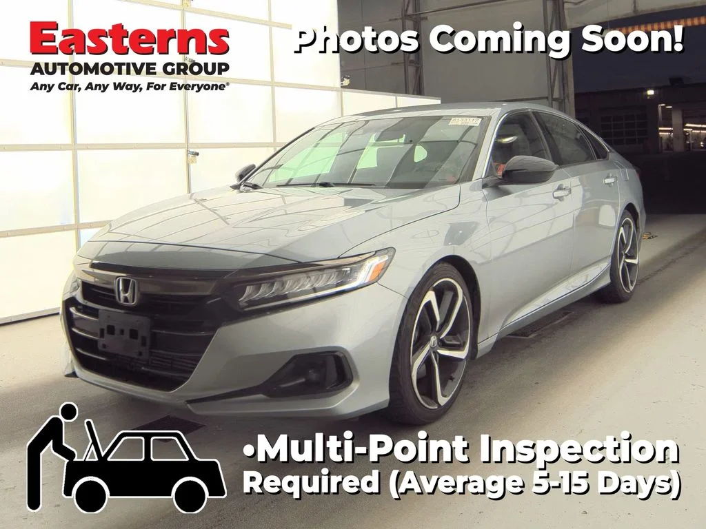 Used 2021 Gray Honda Sport image 1