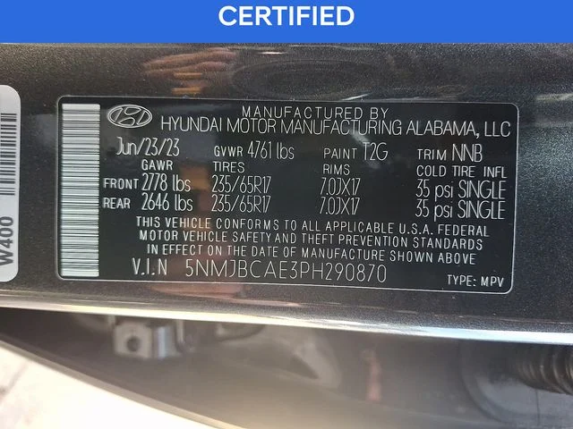 Used 2023 Gray Hyundai SEL image 27