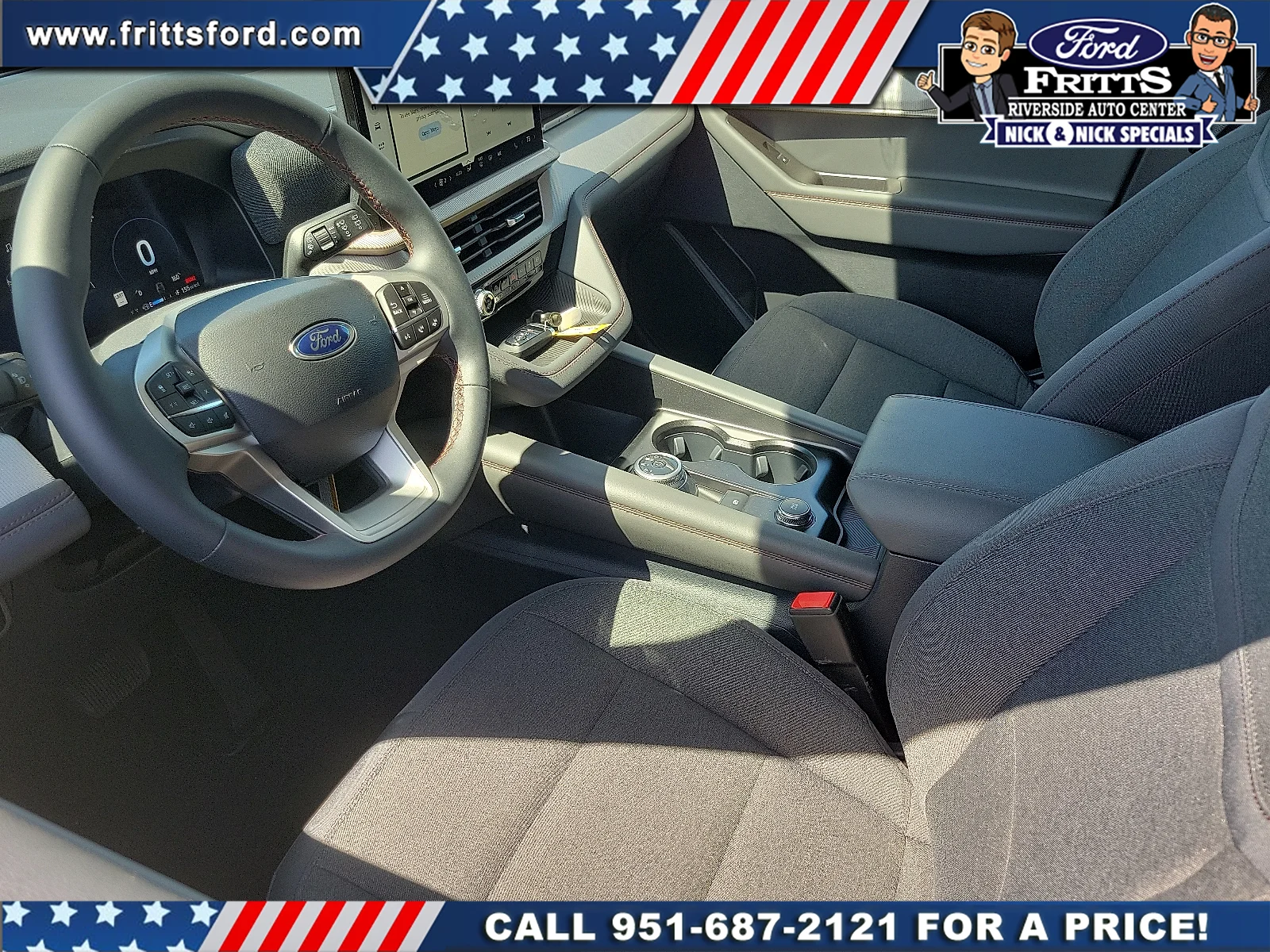 New 2026 Vapor Blue Metallic Ford Active image 3