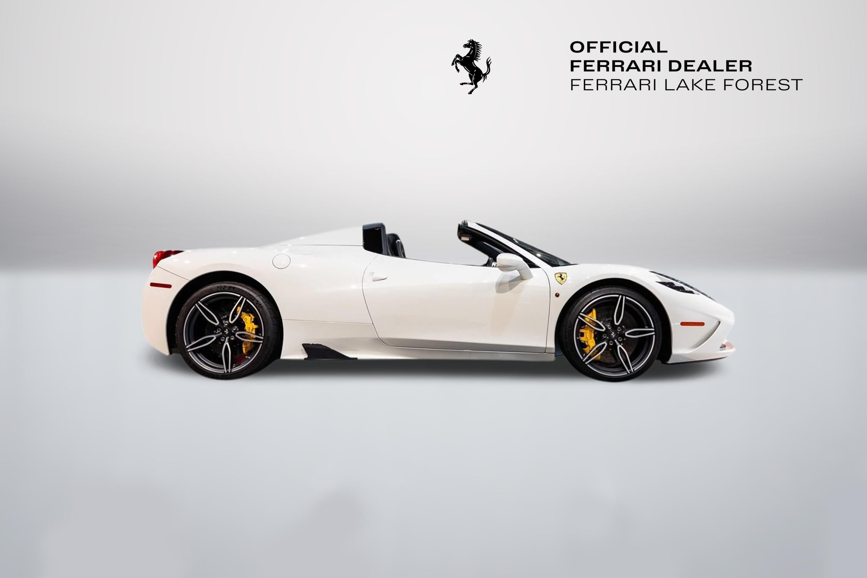 Certified Used 2015 Bianco Avus Ferrari Speciale Aperta image 9