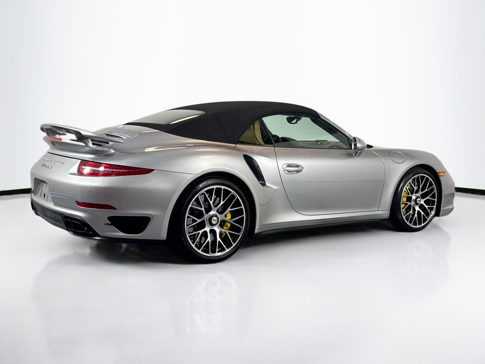 Used 2014 GT Silver Metallic Porsche Turbo S image 9