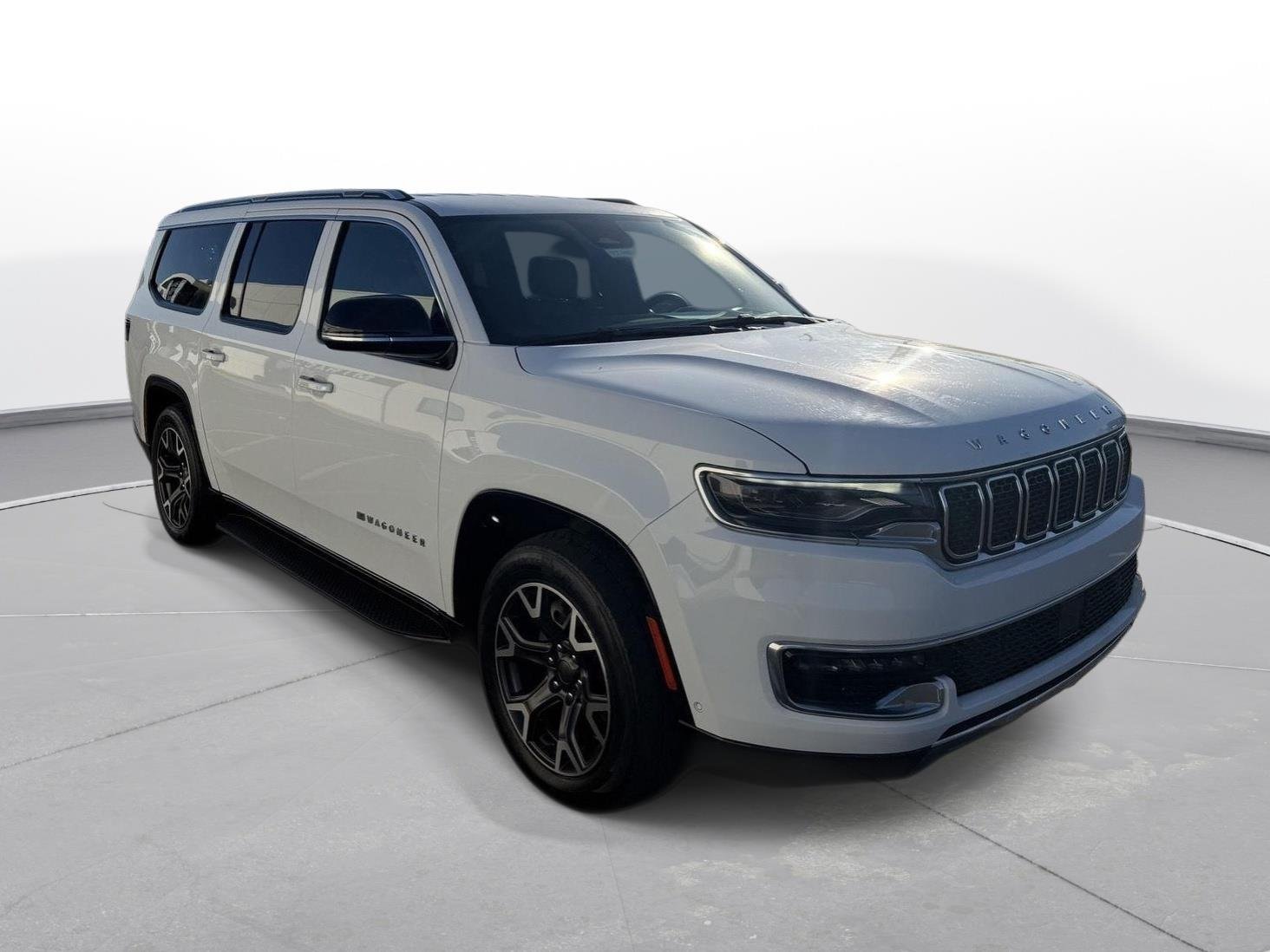 Used 2024 Bright White Clearcoat Jeep Series III image 4