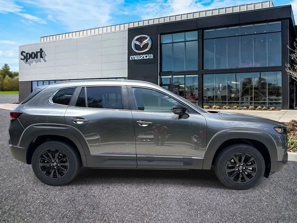 New 2026 Machine Gray Metallic Mazda Preferred AWD image 2