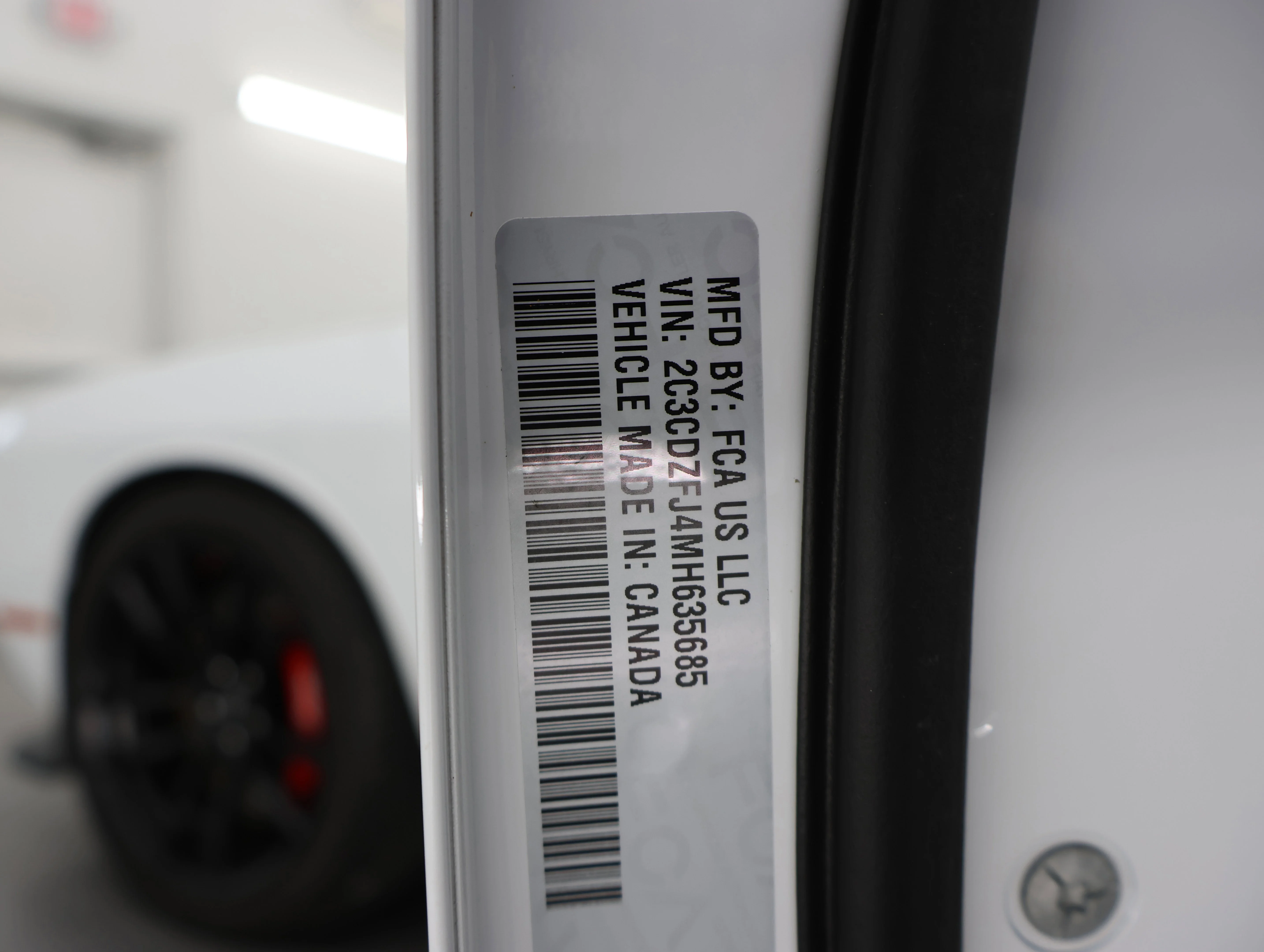 Used 2021 White Knuckle Clearcoat Dodge R/T Scat Pack image 66