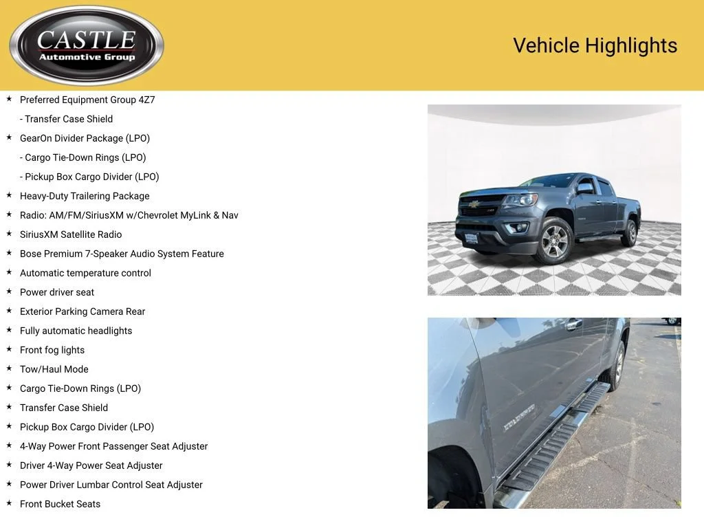 Used 2015 CYBER GRAY METALLIC Chevrolet 4WD Z71 image 4