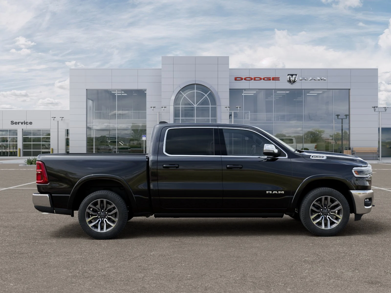 New 2026 Diamond Black Crystal Pearl-Coat Exterior Paint RAM Limited image 48