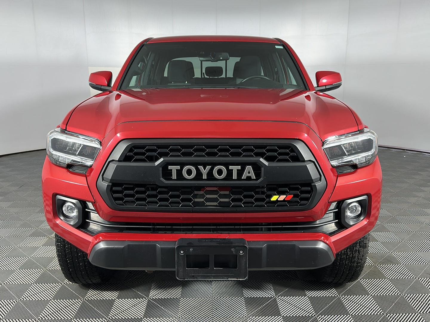 Used 2023 Barcelona Red Metallic Toyota TRD Off-Road image 2