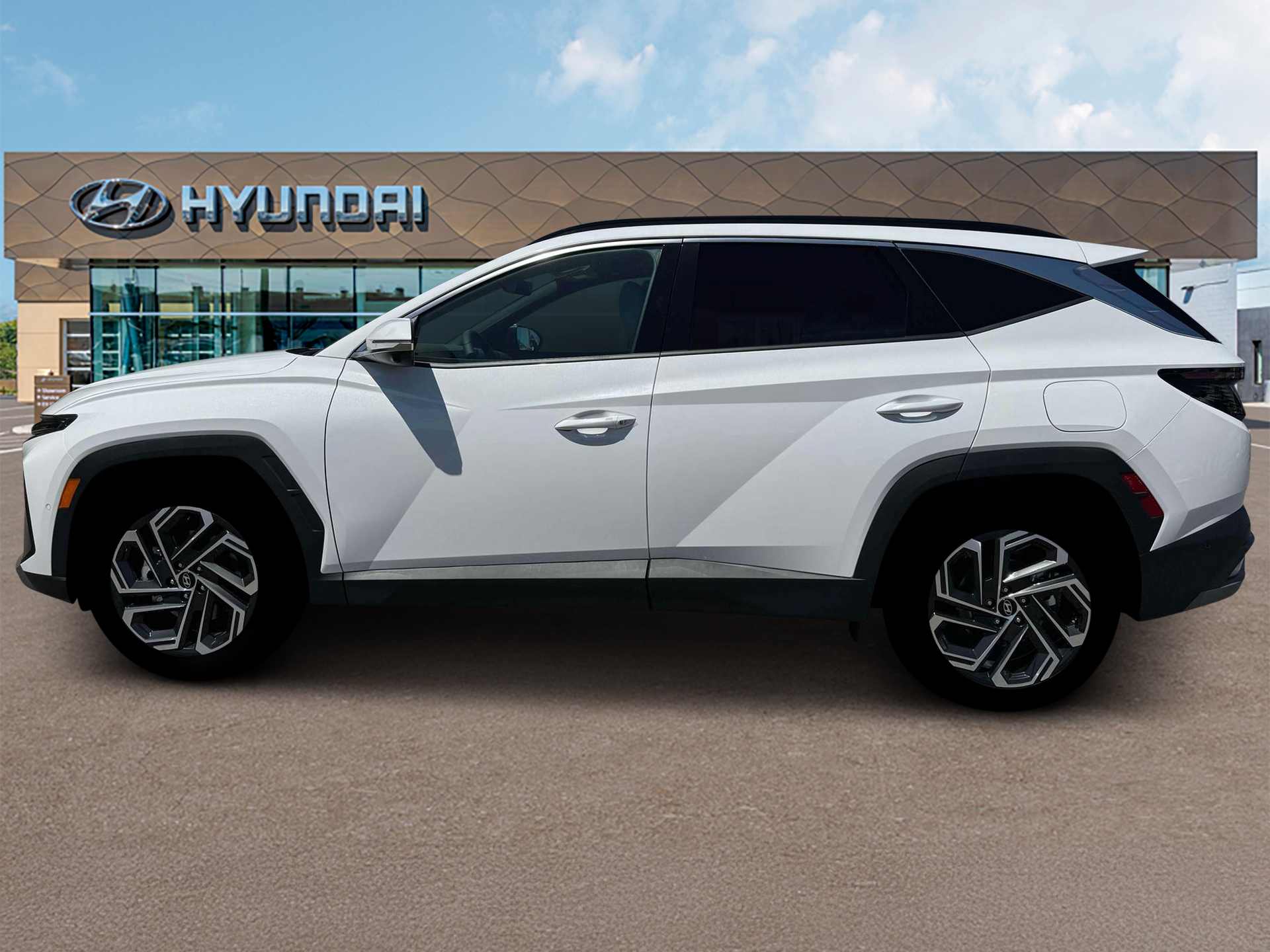 New 2026 White Hyundai Limited FWD image 3