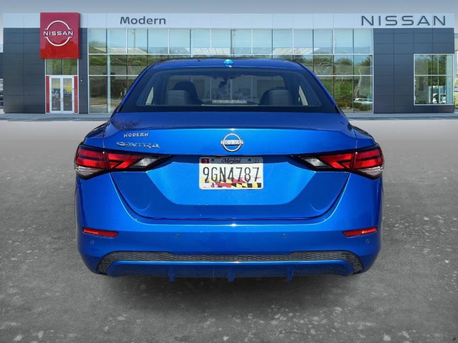 Used 2025 Electric Blue Metallic Nissan SV image 6