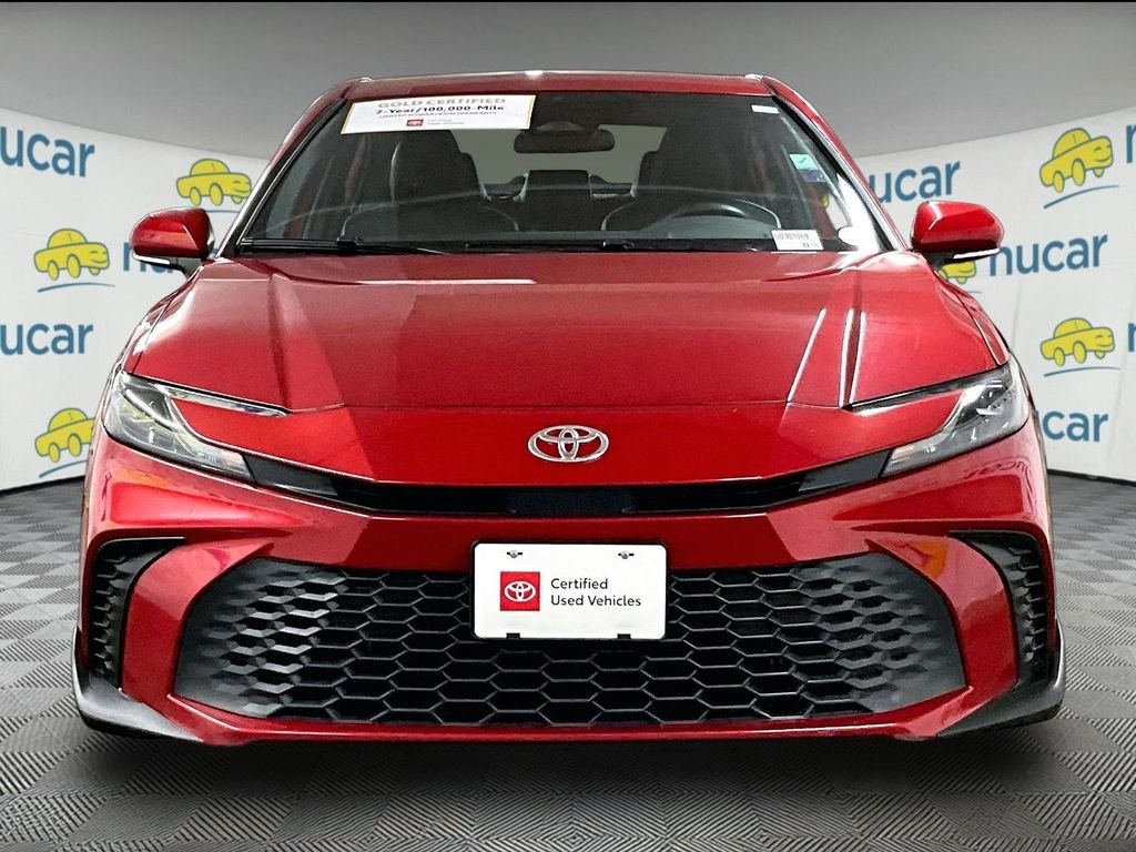 Used 2025 Red Toyota SE image 2
