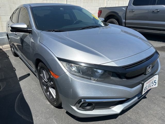 Certified Used 2020 Silver Honda EX image 1