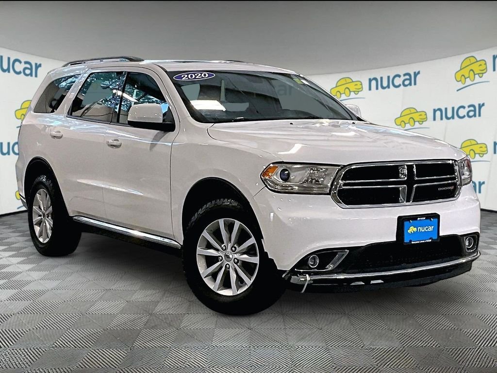 Used 2020 White Dodge SXT Plus image 1