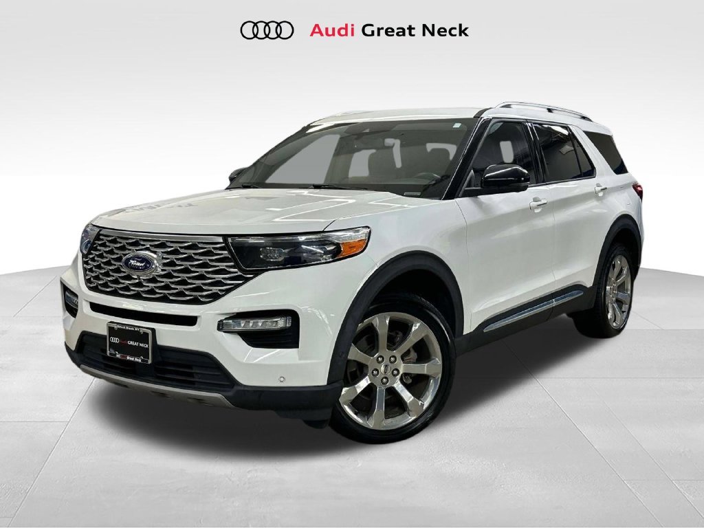 Used 2020 White Ford Platinum image 1