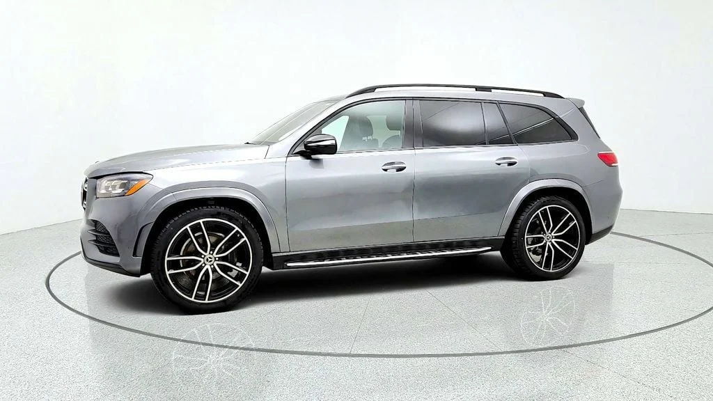 Used 2022 Selenite Grey Metallic Mercedes-Benz GLS 450 4MATIC SUV w/ AMG® Line, 23