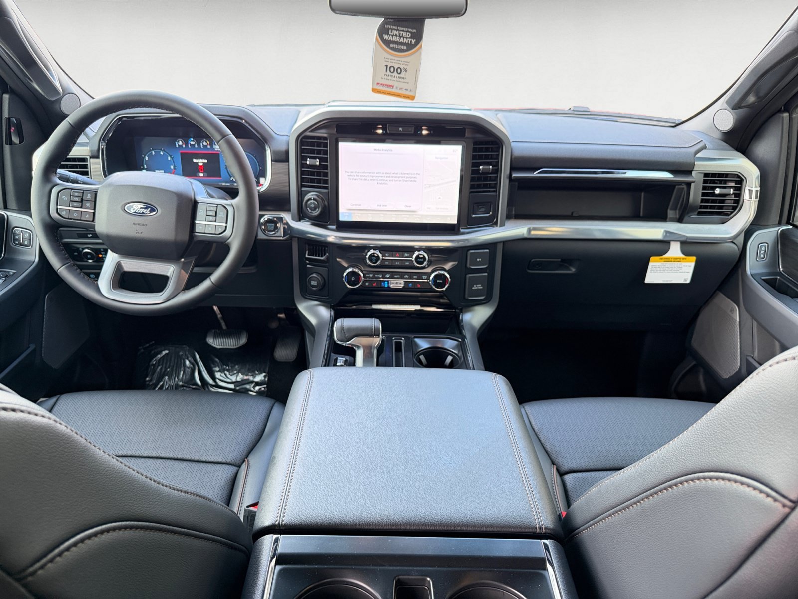 New 2026 Carbonized Gray Metallic Ford LARIAT image 14