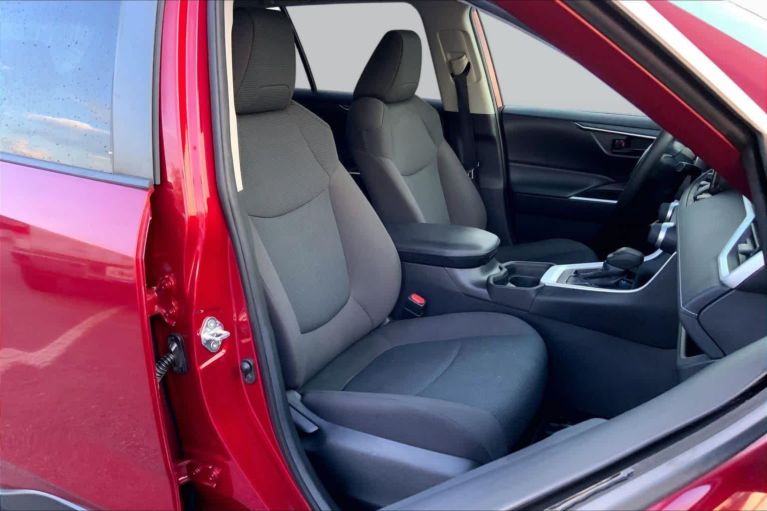Used 2021 Ruby Flare Pearl Toyota LE image 8