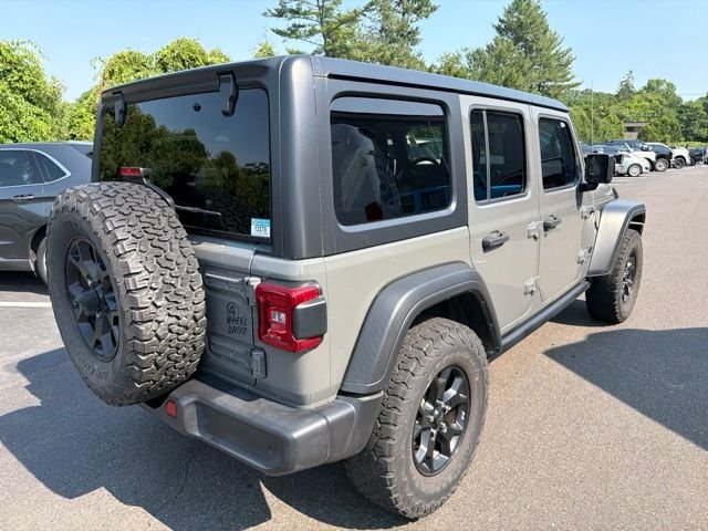 Used 2020 Gray Jeep Unlimited Sport image 7