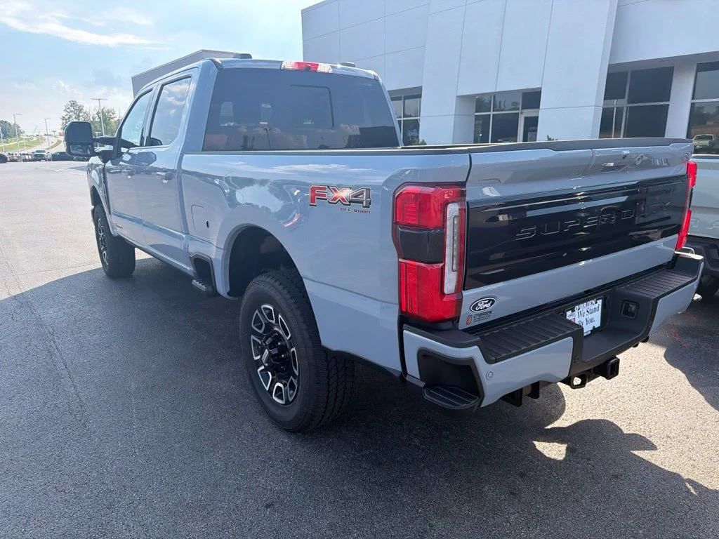 New 2027 Glacier Gray Metallic Tri-Coat Ford F-350® Platinum® image 3