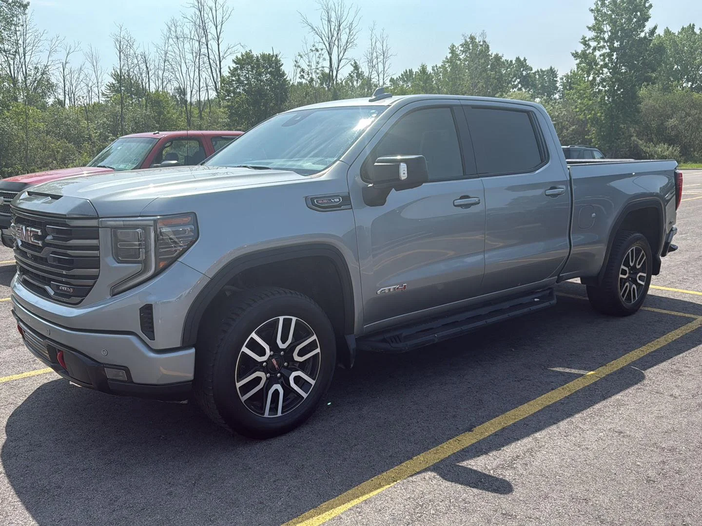 Used 2023 Sterling Metallic GMC AT4 image 4