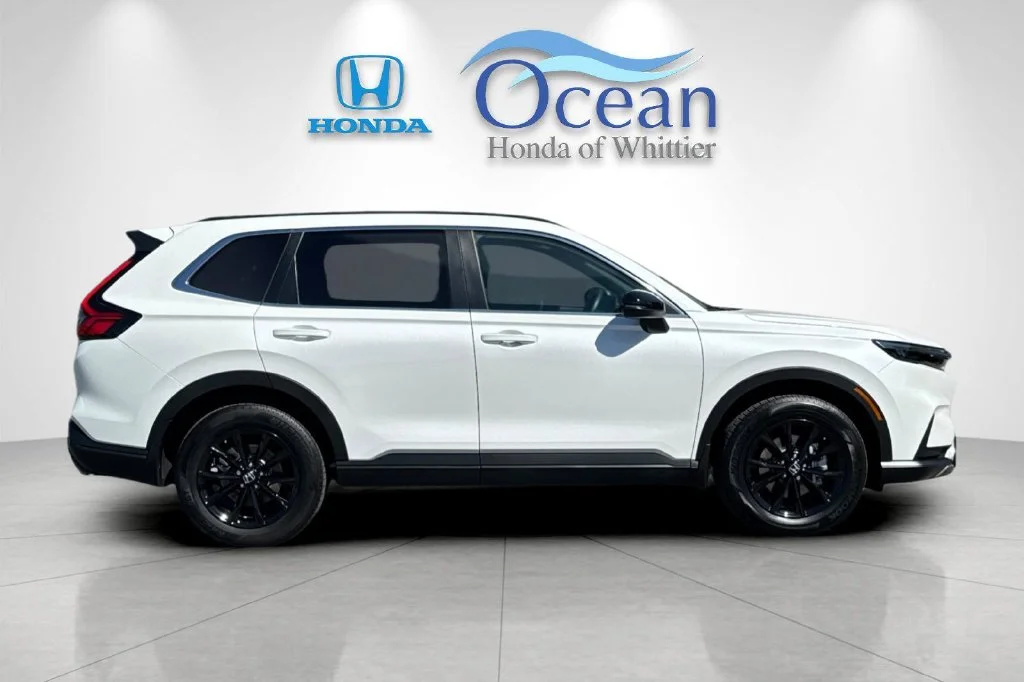 Certified Used 2024 Platinum White Pearl Honda Sport image 3