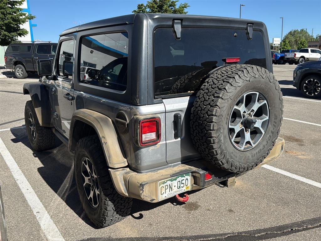 Used 2021 Billet Silver Metallic Clearcoat Jeep Rubicon image 4