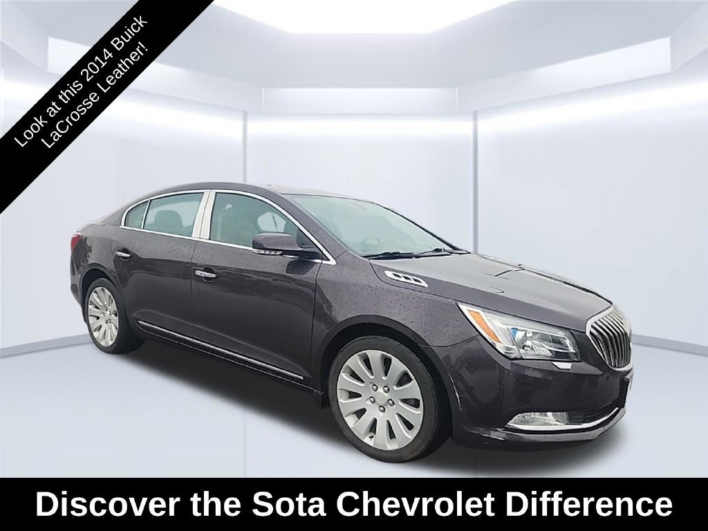 Used 2014 Midnight Amethyst Metallic Buick Leather image 1
