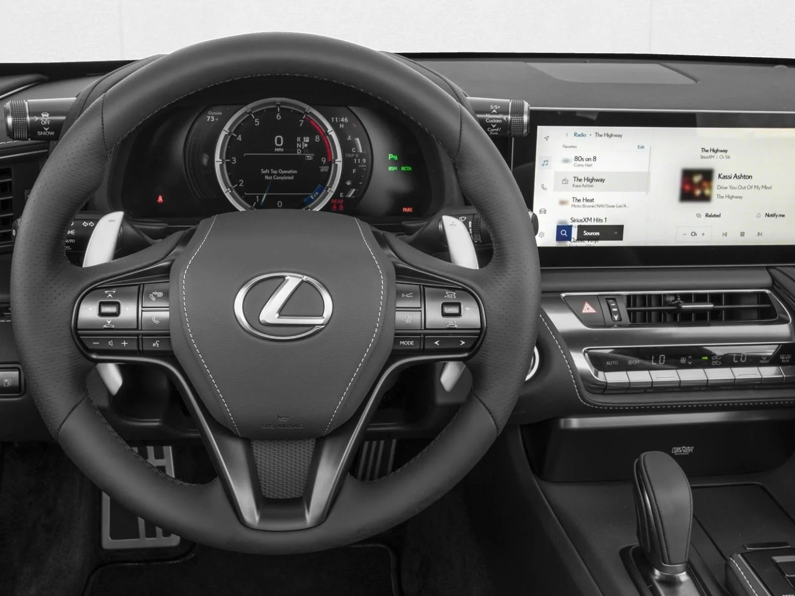 New 2026 Infrared Lexus LC 500 CONVERTIBLE image 4