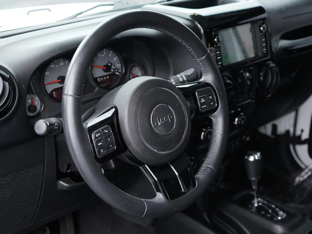 Used 2017 Bright White Clearcoat Jeep Winter image 14