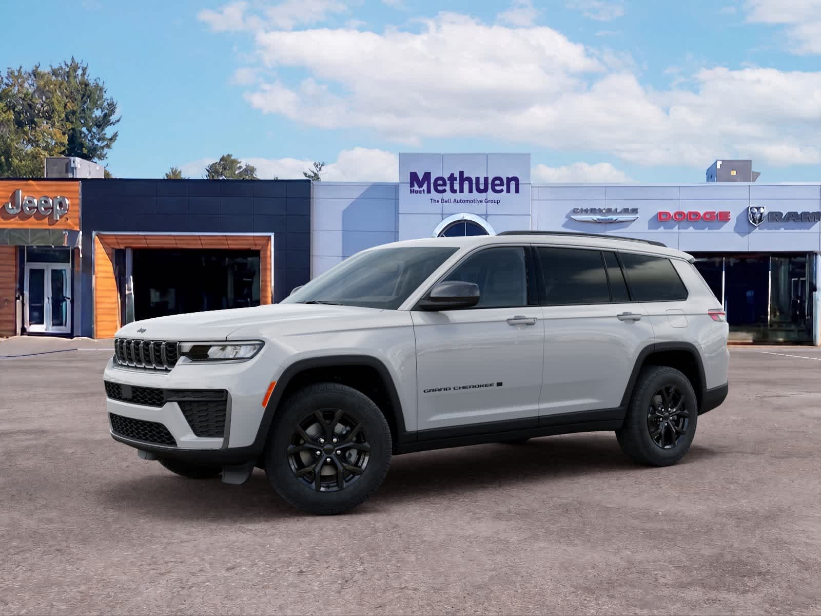 New 2026 Bright White Clear-Coat Exterior Paint Jeep Laredo Altitude image 2