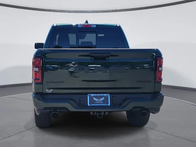 New 2026 Serrano-Green Metallic Exterior Paint RAM Laramie image 6