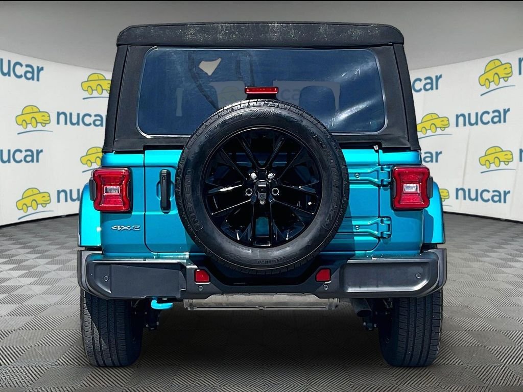 Used 2024 Beige Jeep Sahara 4xe image 5