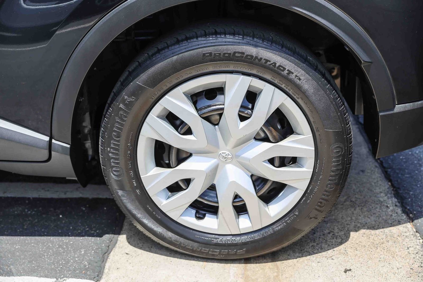 Certified Used 2021 BLACK SAND PEARL Toyota LE image 8