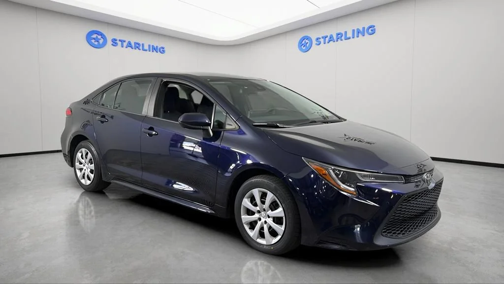 Used 2022 Blue Toyota LE image 13