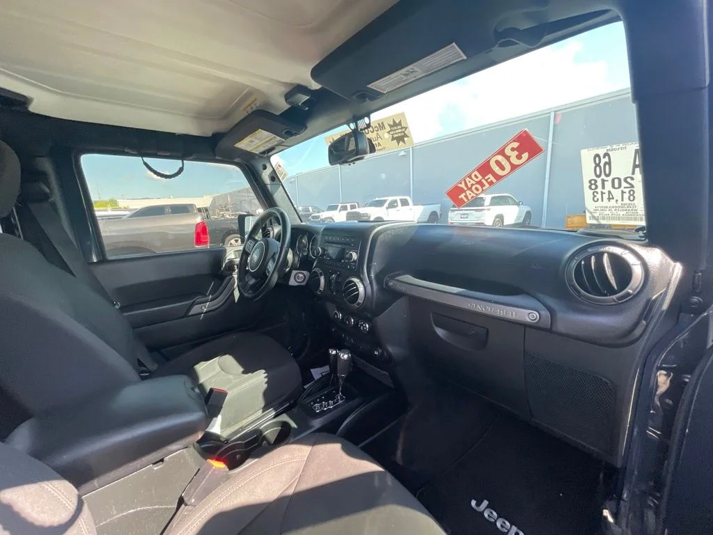 Used 2018 Black Jeep Unlimited Sport image 13