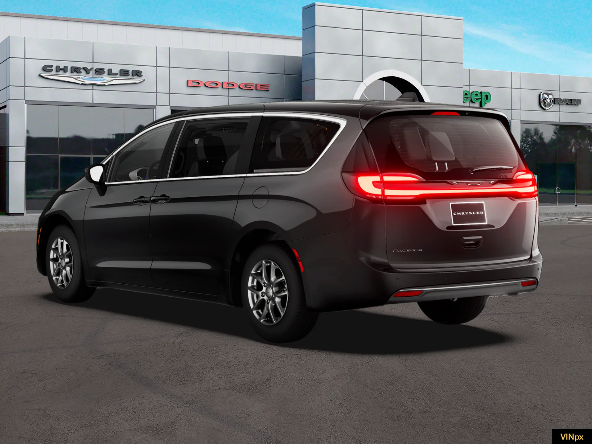 New 2027 Diamond Black Crystal Pearl-Coat Exterior Paint Chrysler Select image 4