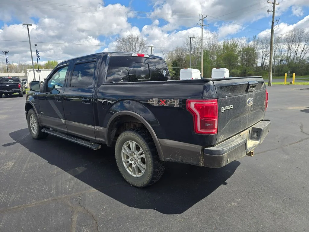 Used 2016 Shadow Black Ford Lariat image 4